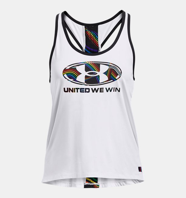Camiseta de tirantes UA Knockout Pride para mujer